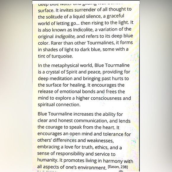 bicolor Tourmaline Ring sterling silver plated size 8 artisan India new - Picture 4 of 10